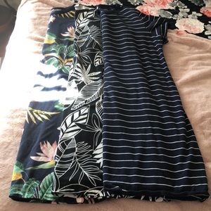 3 Old Navy T-Shirt Dresses